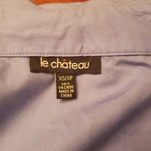 Le Chateau Light Blue Blouse - Picture 4 of 4